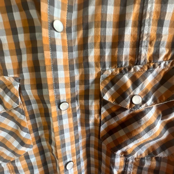 Horny Toad Casual Pearl Snap Shirt - Mens Medium - Picture 4 of 4